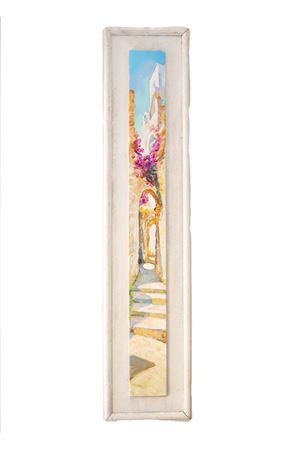 Painting of the Caprese road Antonio Palomba | VIAVALENTINOBIANCO